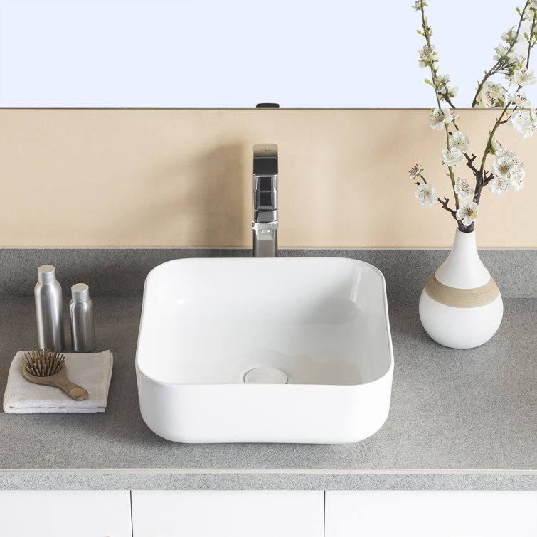 Bathroom Sink Square Vessel – Rispa